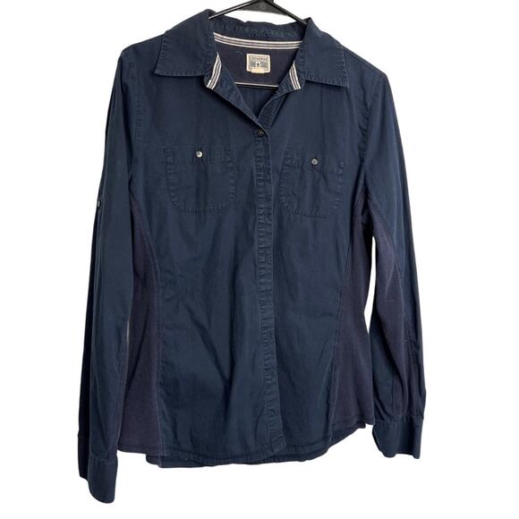 Men's Shirt Converse One Star Black Button-Up Shirt Sz L - Picture 1 of 7